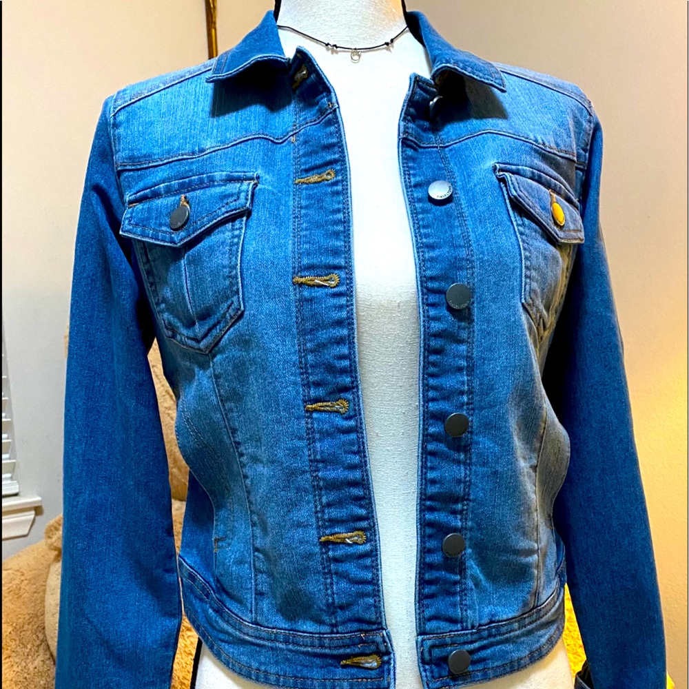 Tinsel Denim jacket Blue